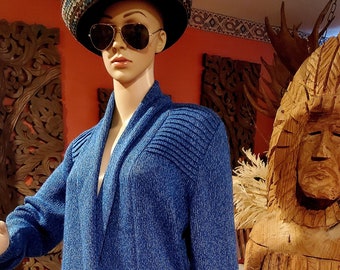 Alpaca Sweater Coat Women's Long Collection, Bohemian style