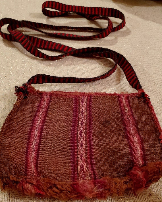 Chuspa Pouch Old Inca textile is very rare, The ru