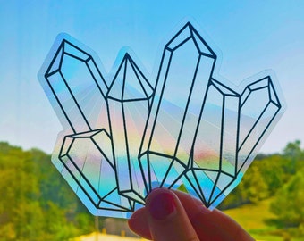 Crystal Sun Catcher, Window Decal