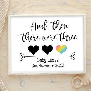 Rainbow Baby Pregnancy Announcement Pregnancy Reveal After loss Rainbow Baby Dog Announcement Pregnancy Announcement DIGITAL image 2