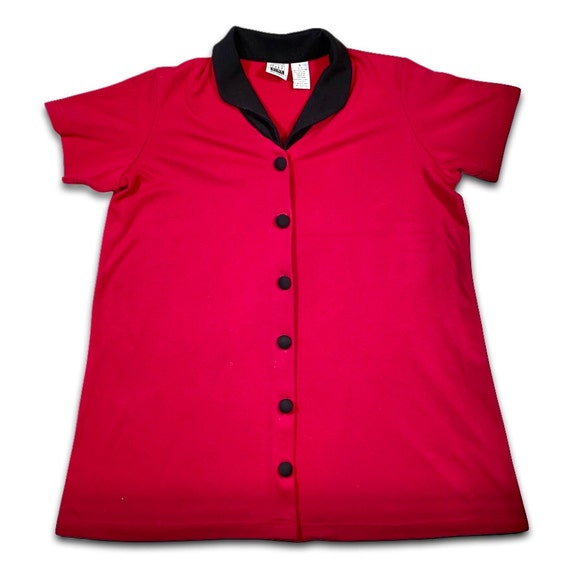 90s Maternity Collared Blouse - image 4