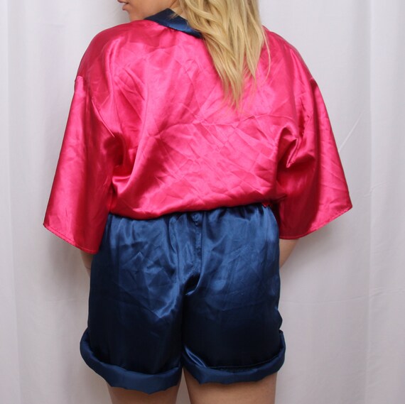 90s Color Block Pajama Set - image 5