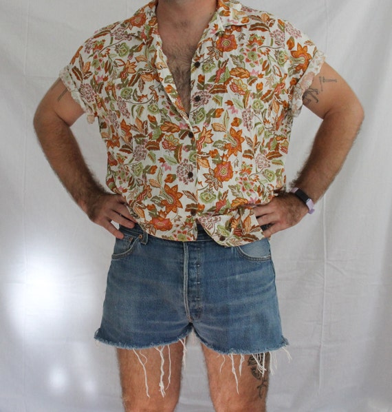 Vintage Levi 501 Denim Cutoff Shorts - image 2