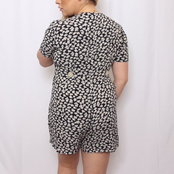 90s Floral Romper - image 3