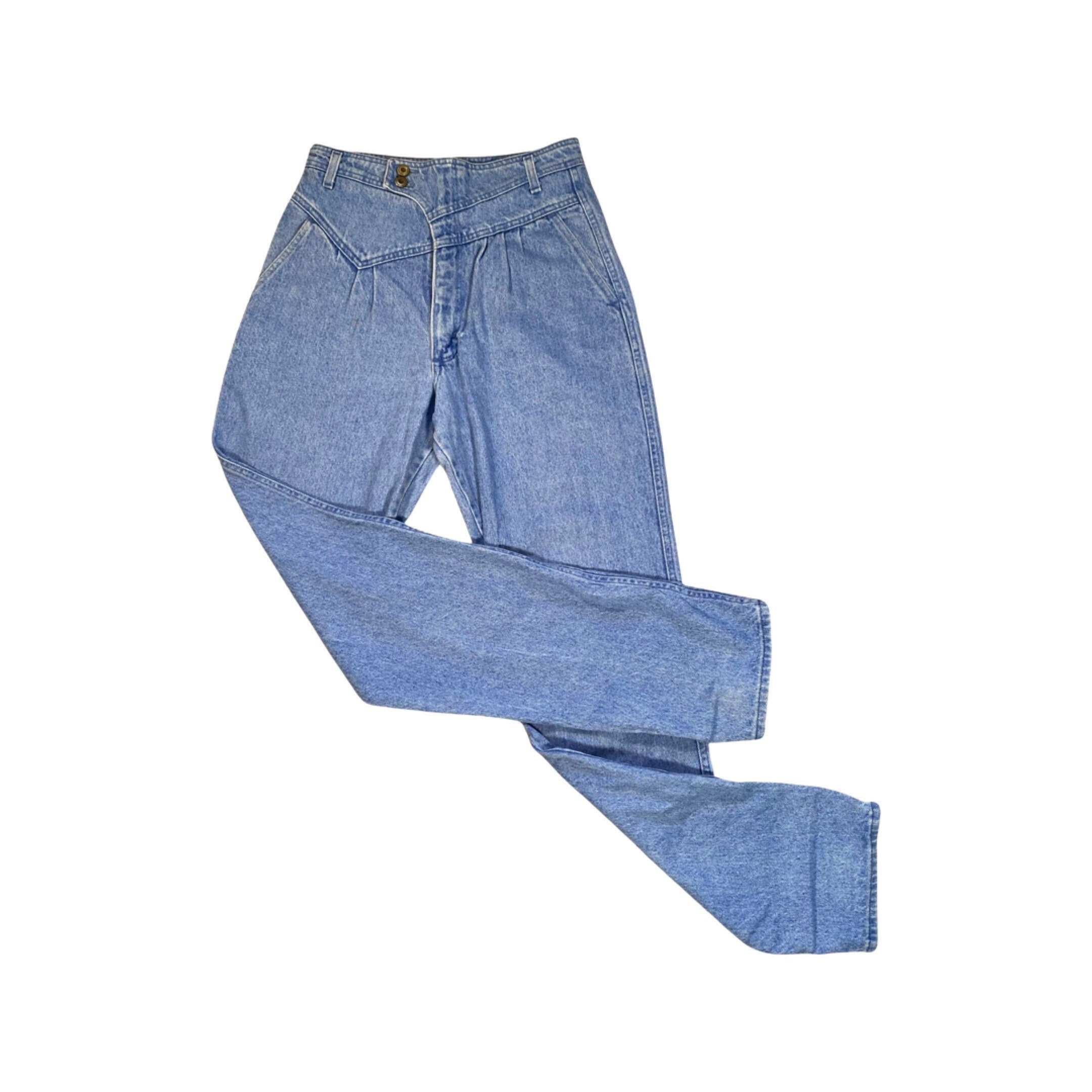 Vintage Pleated Wrangler Jeans - Etsy