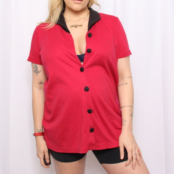 90s Maternity Collared Blouse - image 2