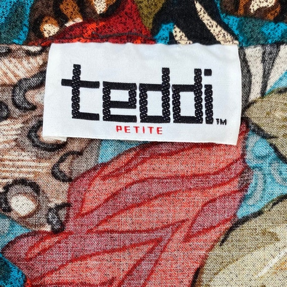 Vintage Mixed jungle print button up - image 8