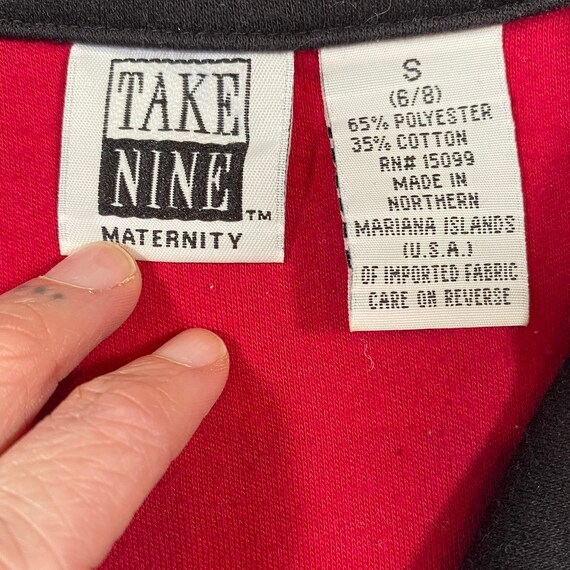 90s Maternity Collared Blouse - image 7