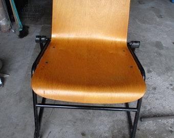6. J Hayward Kinetics Modernist-Style Bent Plywood Chairs