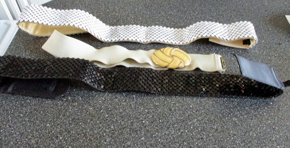 Three  Vintage 1970's La Regale & Day Lor  Belts - image 1