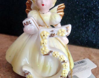 Vintage JOSEF Birthday Angel 5th/ Boxed