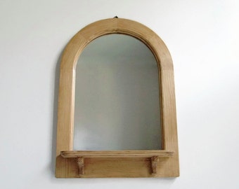 wooden arch mirror gothic pine shelf mirror reclaimed arched wall decorative rustic decor wooden frame handmade mirror wood etsy wooden arch mirror gothic pine shelf mirror reclaimed arched wall decorative rustic decor wooden frame handmade mirror wood etsy