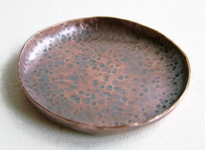 Copper Ring Dish Jewelry Dish Jewelry Bowl Incense Bowl Etsy