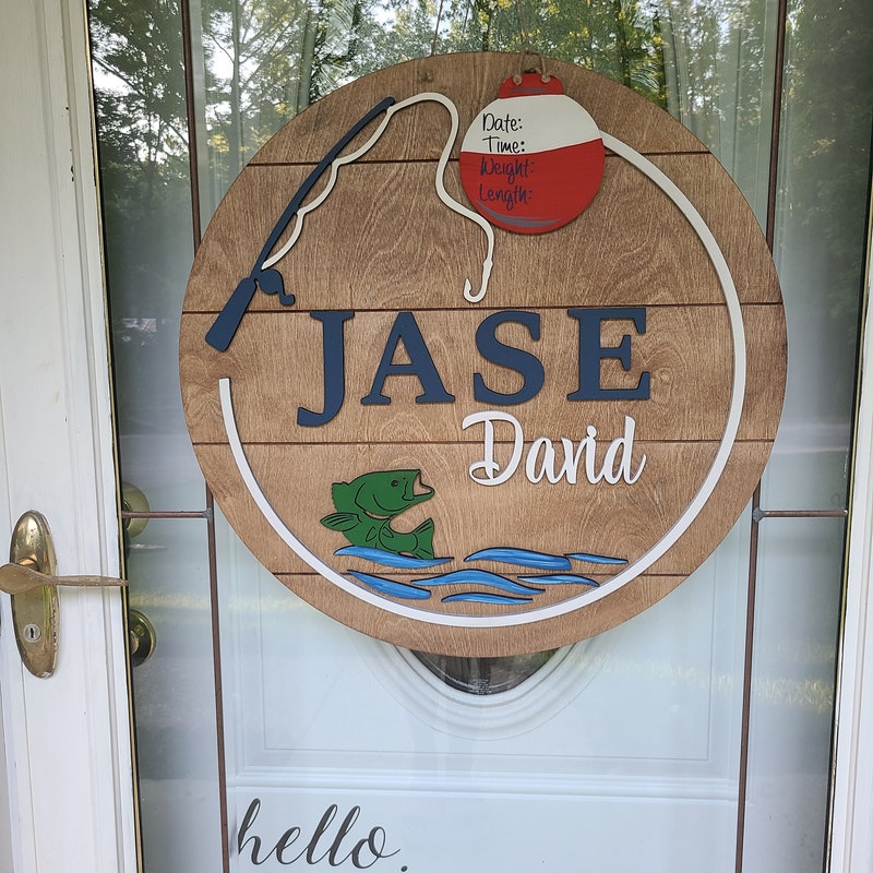 Prop File Picture Letter R Fishing Baby Name Signs - Etsy