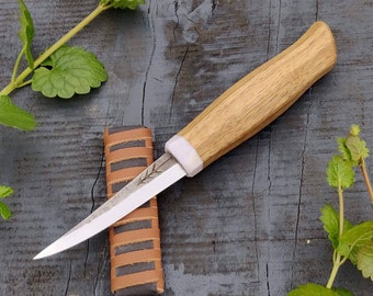 85mm Slojd knife, Whittling knife, Fresh wood carving, Handcarving, DHL express shipping