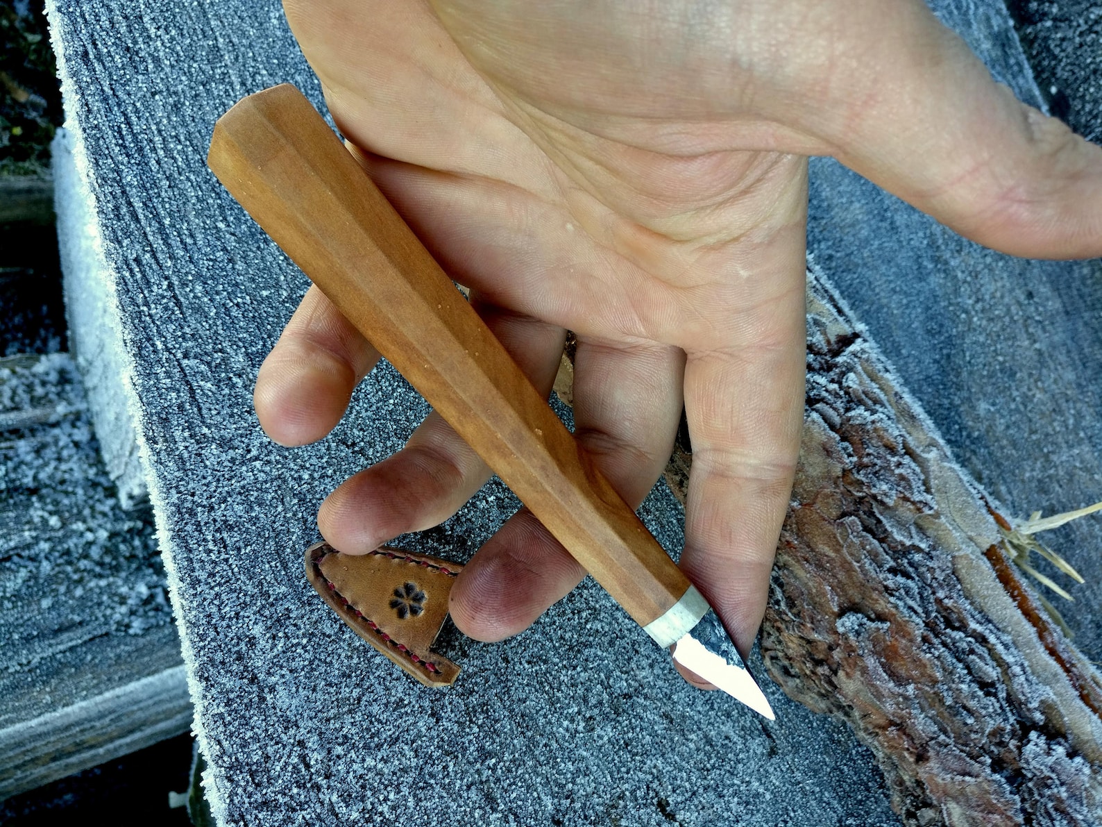 Kolrosing Knife Small Carving Knife Fresh Wood Carving Etsy