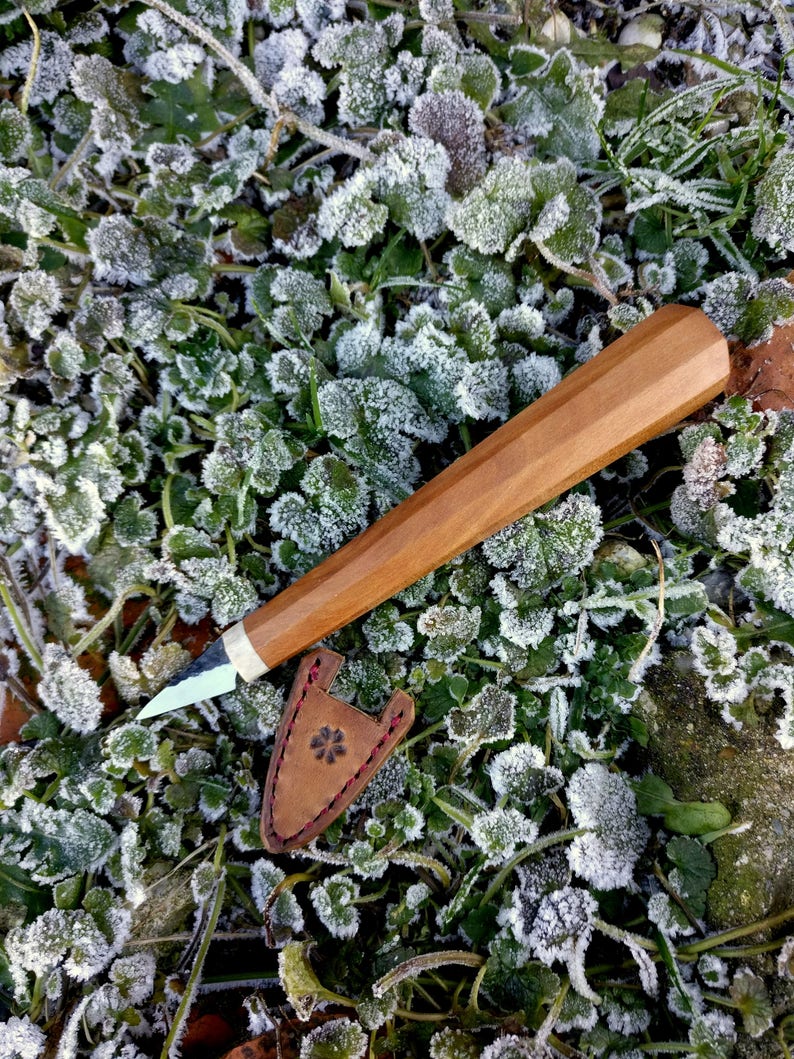 Kolrosing Knife Small Carving Knife Fresh Wood Carving Etsy