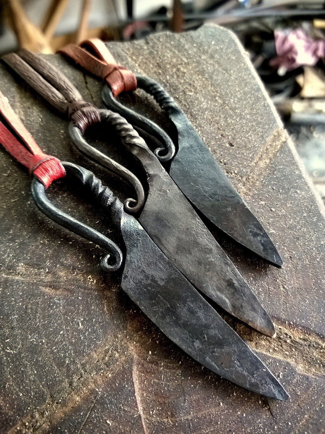 Viking Knife Pendant Blacksmith Knife Viking Knife With Etsy