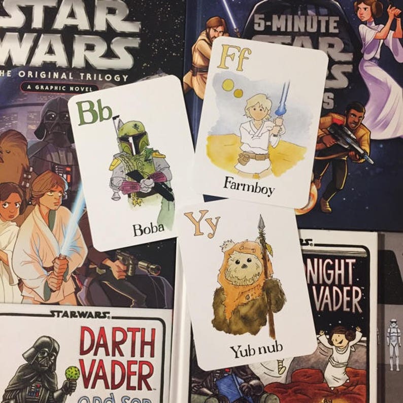 Nerdy Alphabet Flash Cards Physical Set