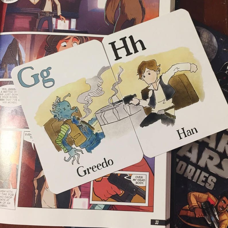 Nerdy Alphabet Flash Cards Physical Set