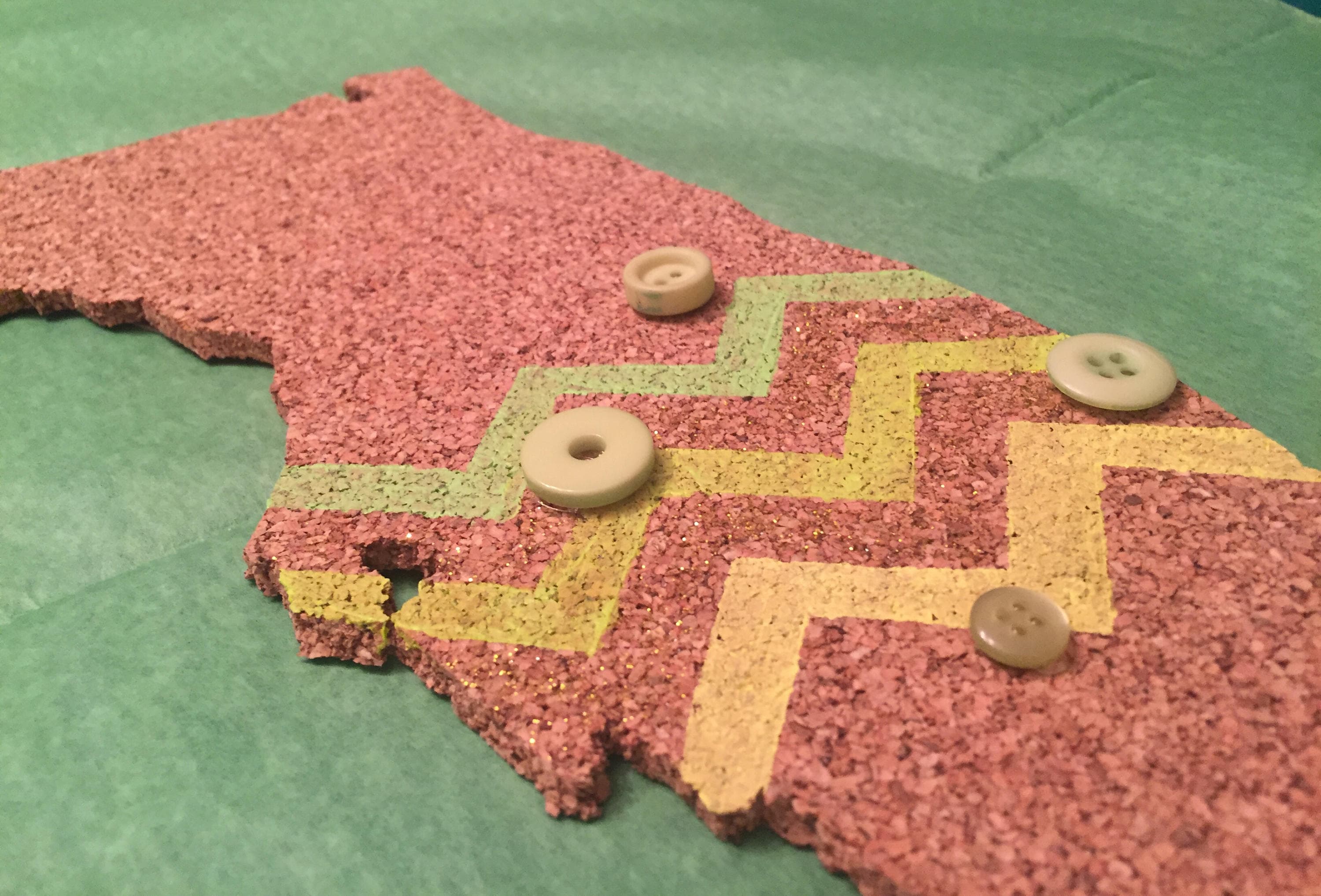 Custom State Cork Board Etsy