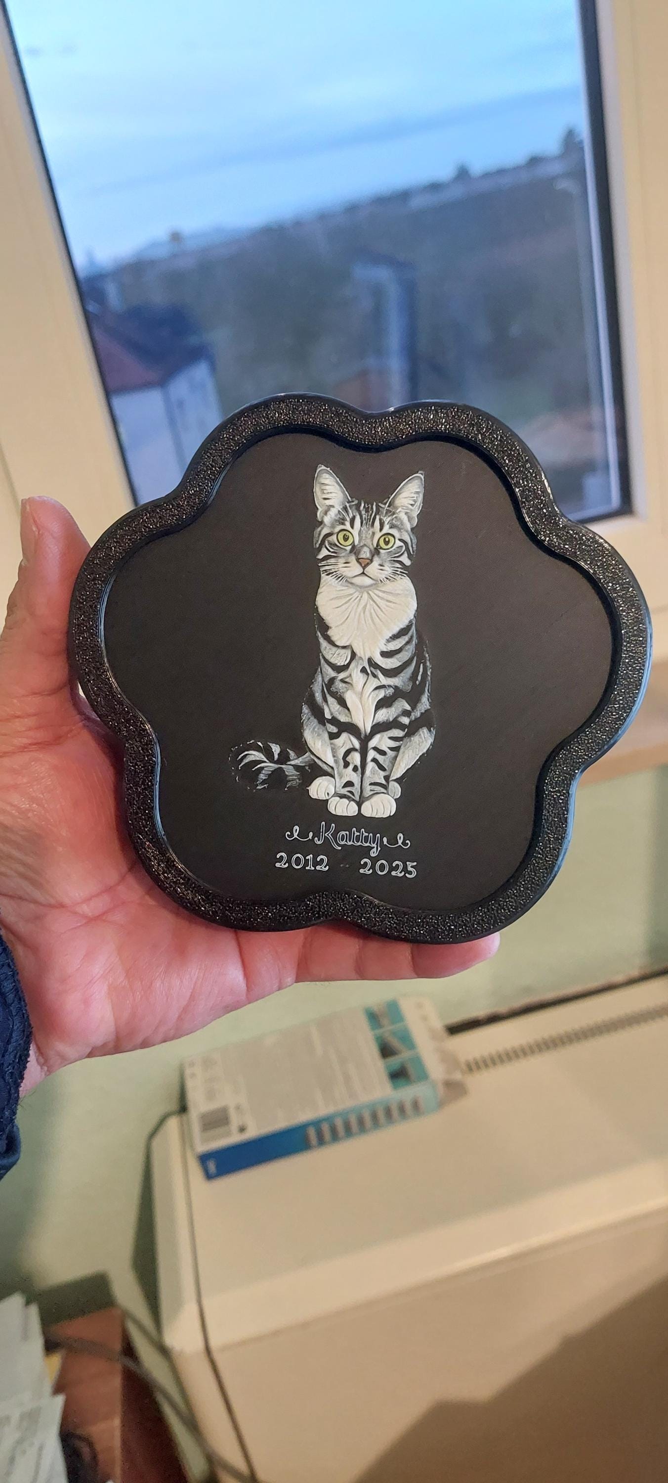 Bracciale Personalizzato Con Zampa Di Cane O Gatto, In Acciaio Al Titanio, Incisione Nome E Pietra Mese, Regalo Per Amanti Animali - 2