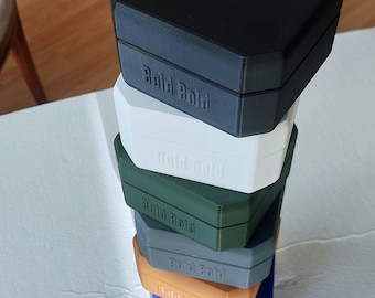 Caja Organizadora Modular con Indicador de Mes | Estuche 3D para Limas, Pastillas, Joyas y Accesorios