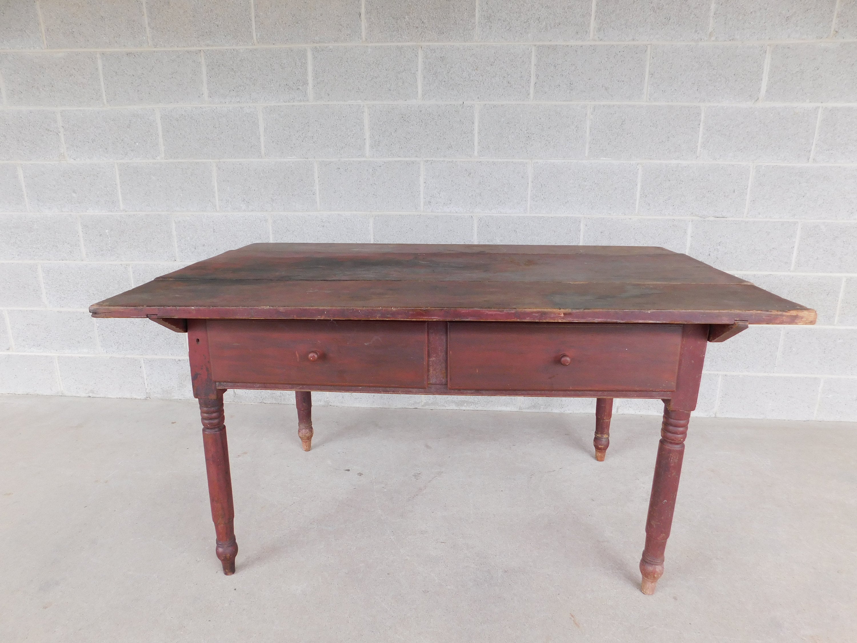 Antique Counter Height Table - Etsy