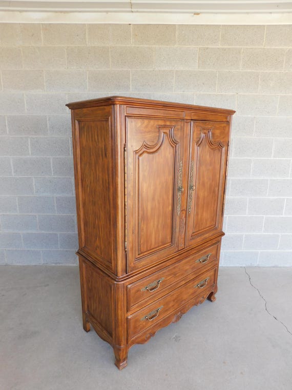 Drexel Heritage South of France Louis XV Style Wardrobe Chest