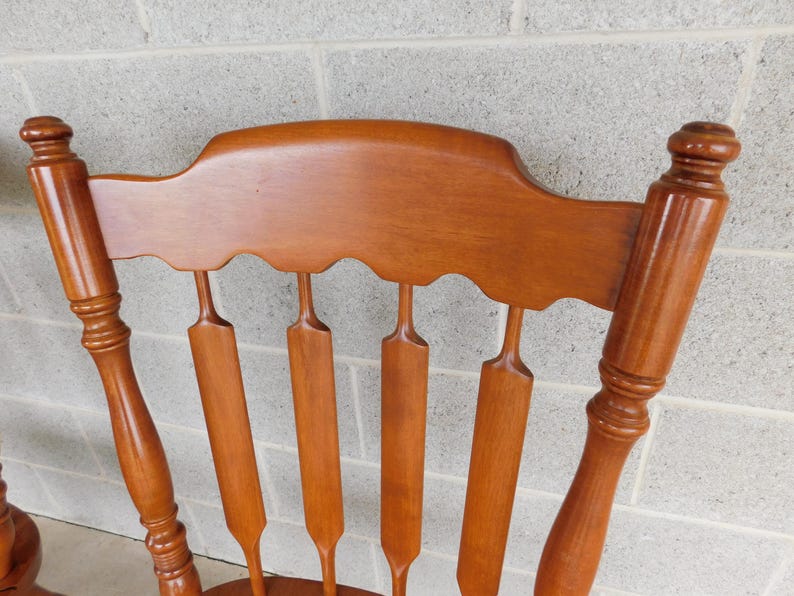 Timber Buck Maple ER Buck Maple Traditional Chairs - Set of 6 (shipping is Not Free) - Etsy