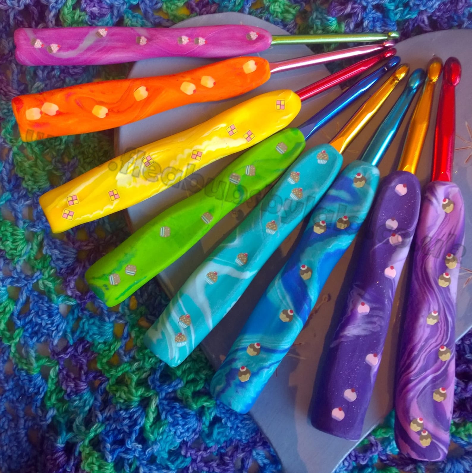 Beautiful Ergonomic Crochet Hooks Etsy
