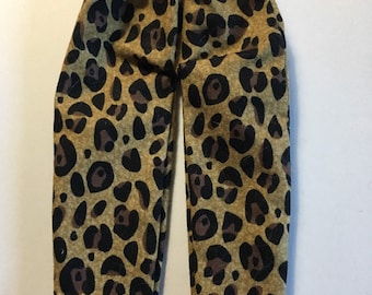 Leopard Print Elf Pants by Christmas Shelf Clothes for Girl Elf 12 INCH or Pixie NEW