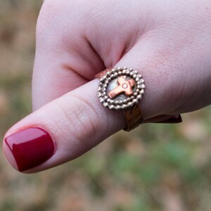 Cross ring - oval