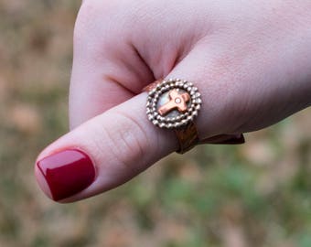 Cross ring - oval