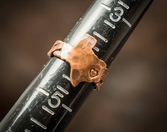 Copper Texas ring