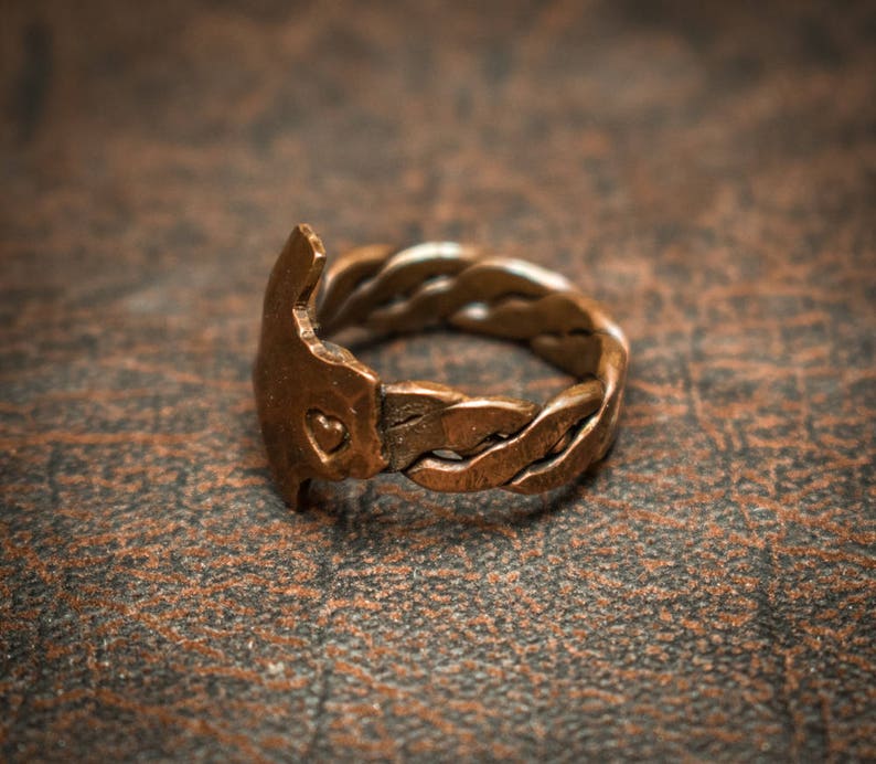 Copper Texas ring image 4