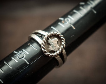 Silver Texas Ring Oval