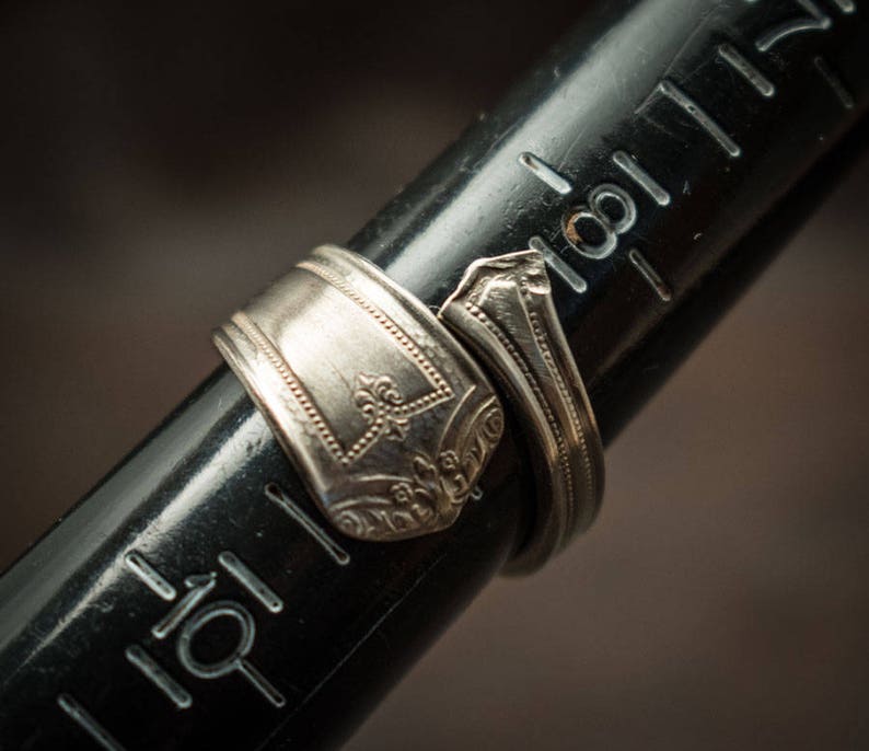 Silver Spoon Ring - Etsy