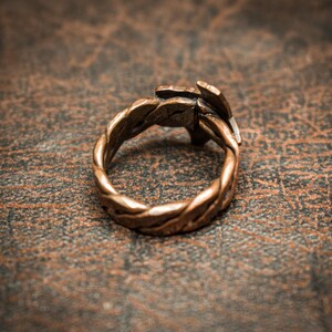 Copper Texas ring image 3