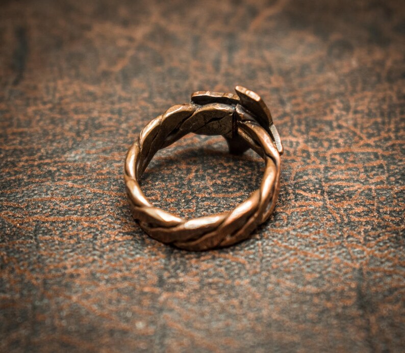 Copper Texas ring image 3