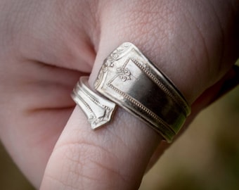 Silver Spoon Ring