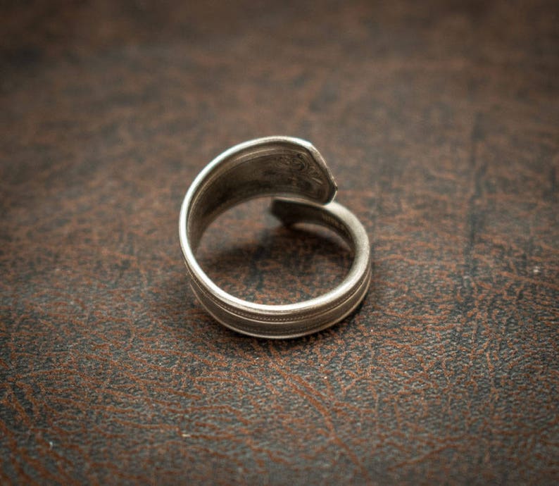Silver Spoon Ring - Etsy