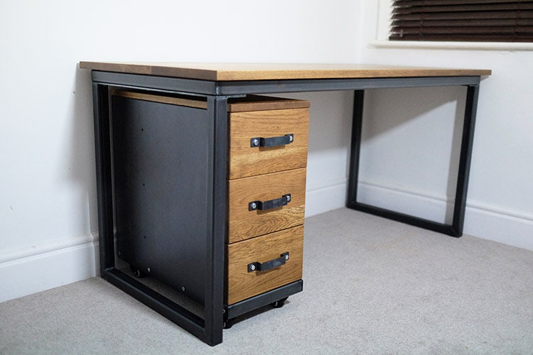 Remington Industrial Vintage Style Desk & Chatsworth ...