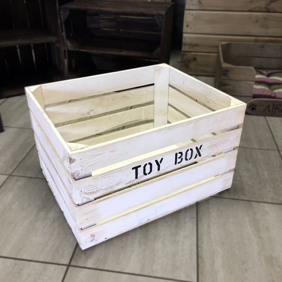 shabby chic toy box