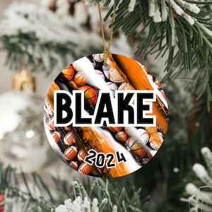 Personalized Sport Ornament, Christmas Gift