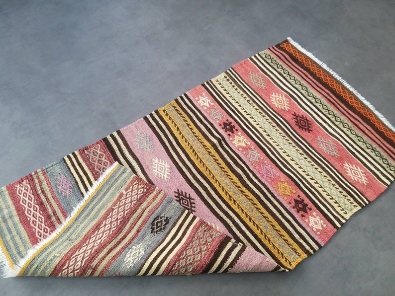 2/'29x4/'19-70x128cm Homedecor kilim rug,Vintage kilim rug,Turkish kilim rug,kilim rug,tribal kilim rug,bohemian kilim rug,bath mat,doormat