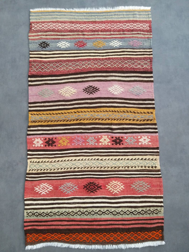 2/'29x4/'19-70x128cm Homedecor kilim rug,Vintage kilim rug,Turkish kilim rug,kilim rug,tribal kilim rug,bohemian kilim rug,bath mat,doormat