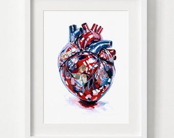 CHD warrior | Heart Mom personalized painting from a photo