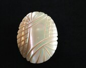 Antique brooch pin 1890s Mother of Pearl brooch abalone shell jewelry antique jewelry fine jewelry