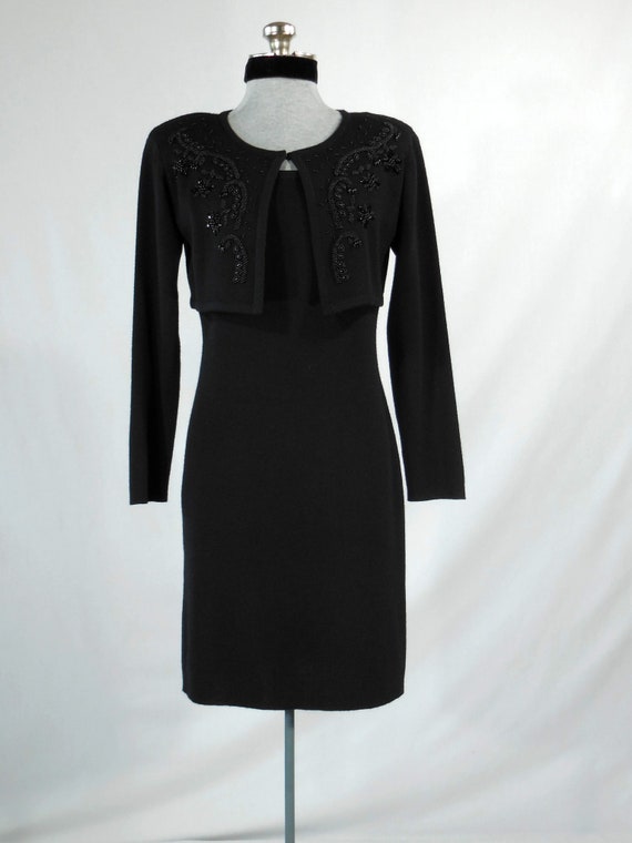 Carole Little black dress vintage Carole Little pe